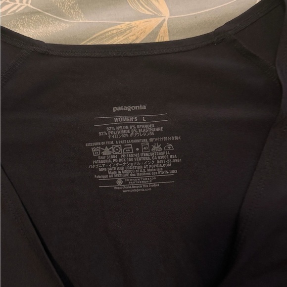 Patagonia Black Midi Dress Size L - Picture 7 of 9